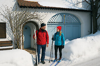 Winterlandschaft in Bayern